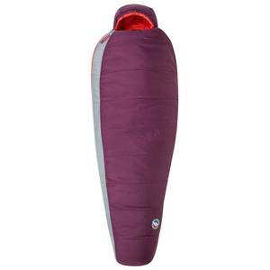 Big Agnes Blue Lake 25° - Synthetic Fill - Women's Regular Size Mummy Bag - Purple