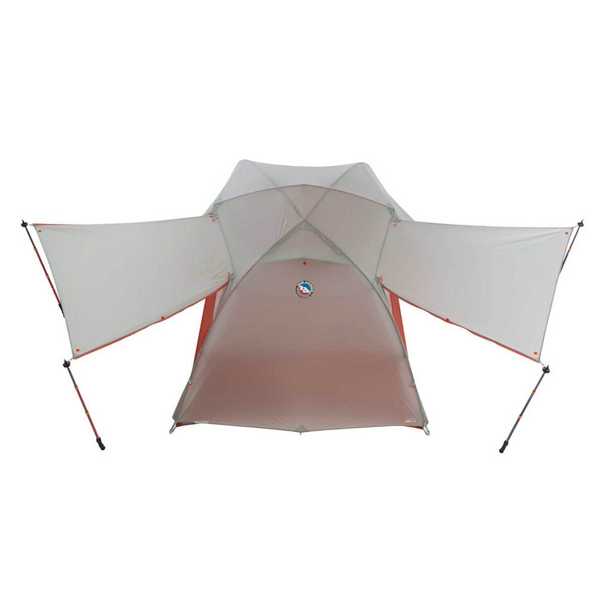 Big Agnes Copper Spur HV UL3 Long 3-Person Backpacking Tent - Silver/Orange - Silver/Orange Big Agnes Copper Spur HV UL3 Long 3-Person Backpacking Tent - Silver/Orange - Silver/Orange