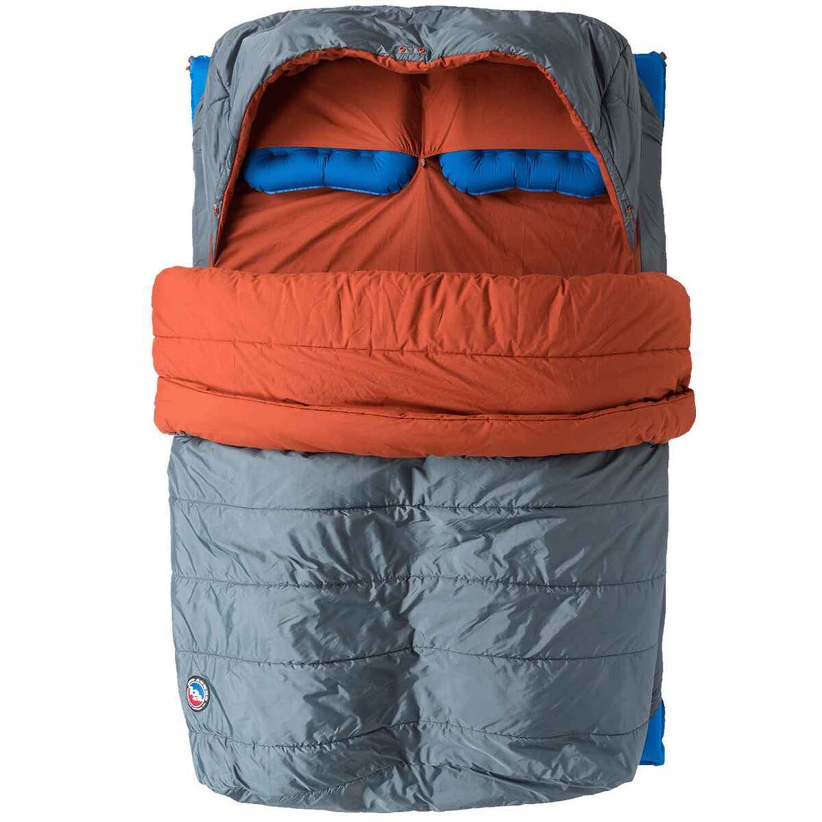 Big Agnes Dream Island 20 Degree Double Wide Sleeping Bag - Gray Big Agnes Dream Island 20 Degree Double Wide Sleeping Bag - Gray