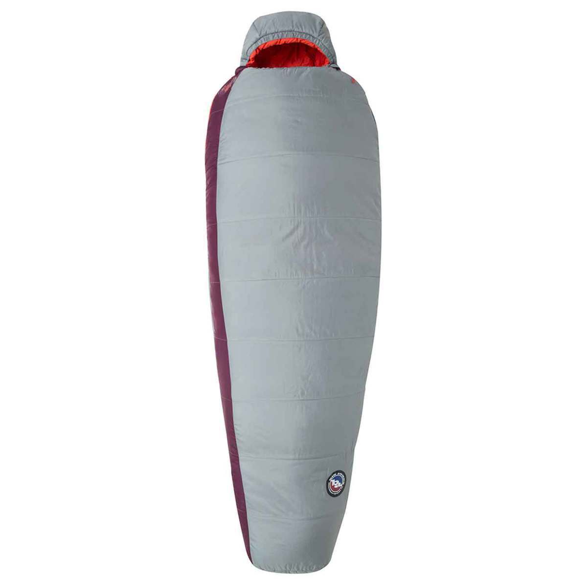 Big Agnes Elsie 15 Degree Short Mummy Sleeping Bag - Gray/Paprika - Gray/Paprika Short Big Agnes Elsie 15 Degree Short Mummy Sleeping Bag - Gray/Paprika - Gray/Paprika Short