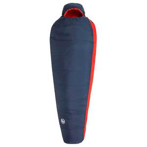 Big Agnes Husted 20 Degree Long Mummy Bag - Navy/Red