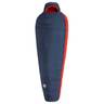Big Agnes Husted 20 Degree Long Mummy Sleeping Bag - Navy/Red - Navy/Red Long