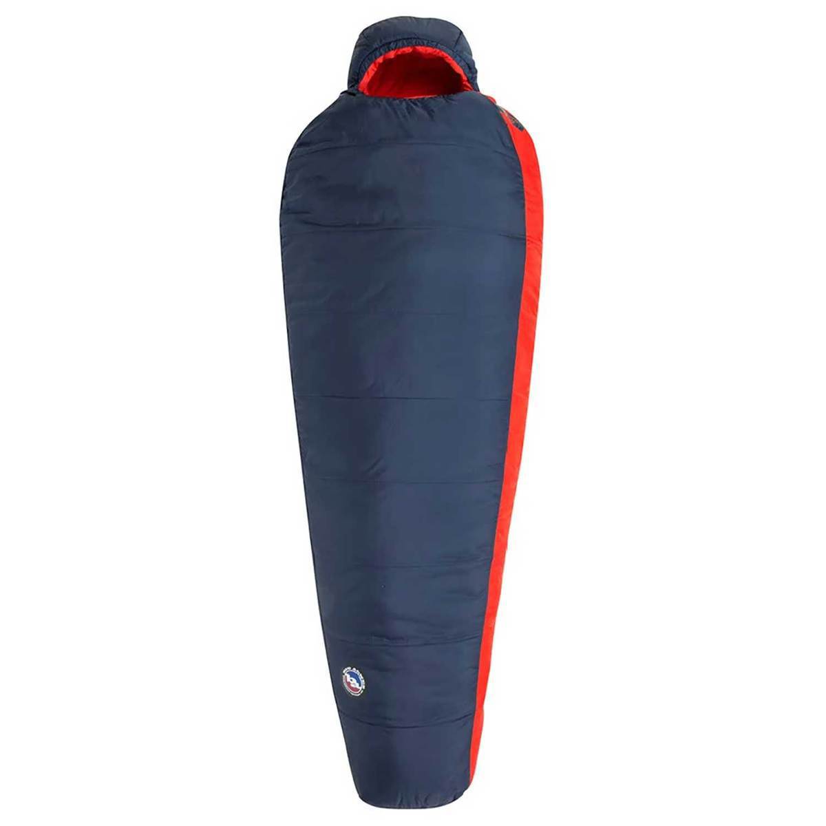 Big Agnes Husted 20 Degree Long Mummy Sleeping Bag - Navy/Red - Navy/Red Long Big Agnes Husted 20 Degree Long Mummy Sleeping Bag - Navy/Red - Navy/Red Long
