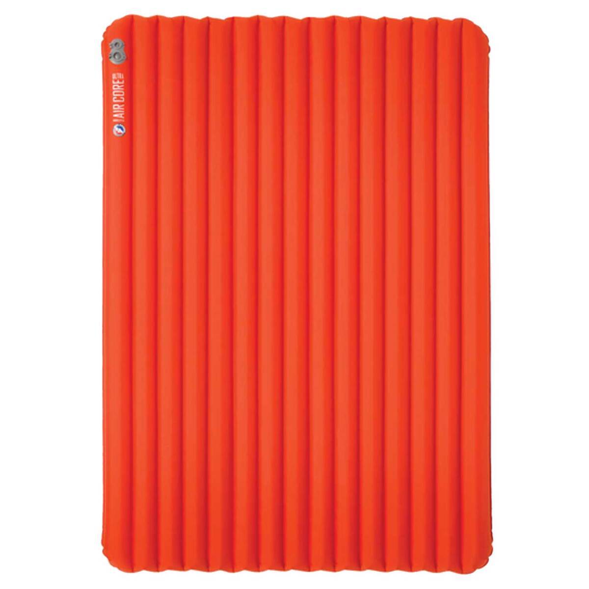 Big Agnes Insulated Air Core Ultra Sleeping Pad - Orange Double Wide Long - Orange Double Wide Long Big Agnes Insulated Air Core Ultra Sleeping Pad - Orange Double Wide Long - Orange Double Wide Long