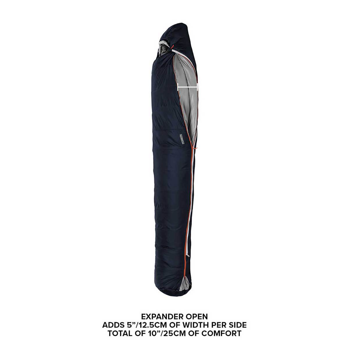 Big Agnes Torchlight Camp 20 Degree Long Mummy Sleeping Bag - Navy - Navy Long Big Agnes Torchlight Camp 20 Degree Long Mummy Sleeping Bag - Navy - Navy Long