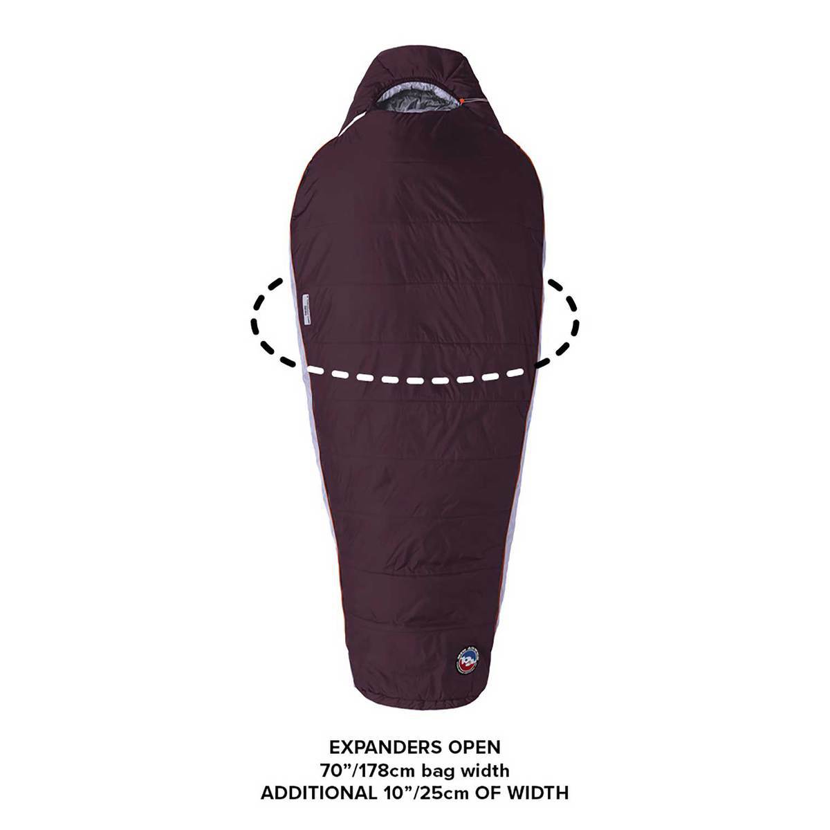 Big Agnes Women's Torchlight Camp 35 Degree Regular Mummy Sleeping Bag - Purple - Purple Regular Big Agnes Women's Torchlight Camp 35 Degree Regular Mummy Sleeping Bag - Purple - Purple Regular