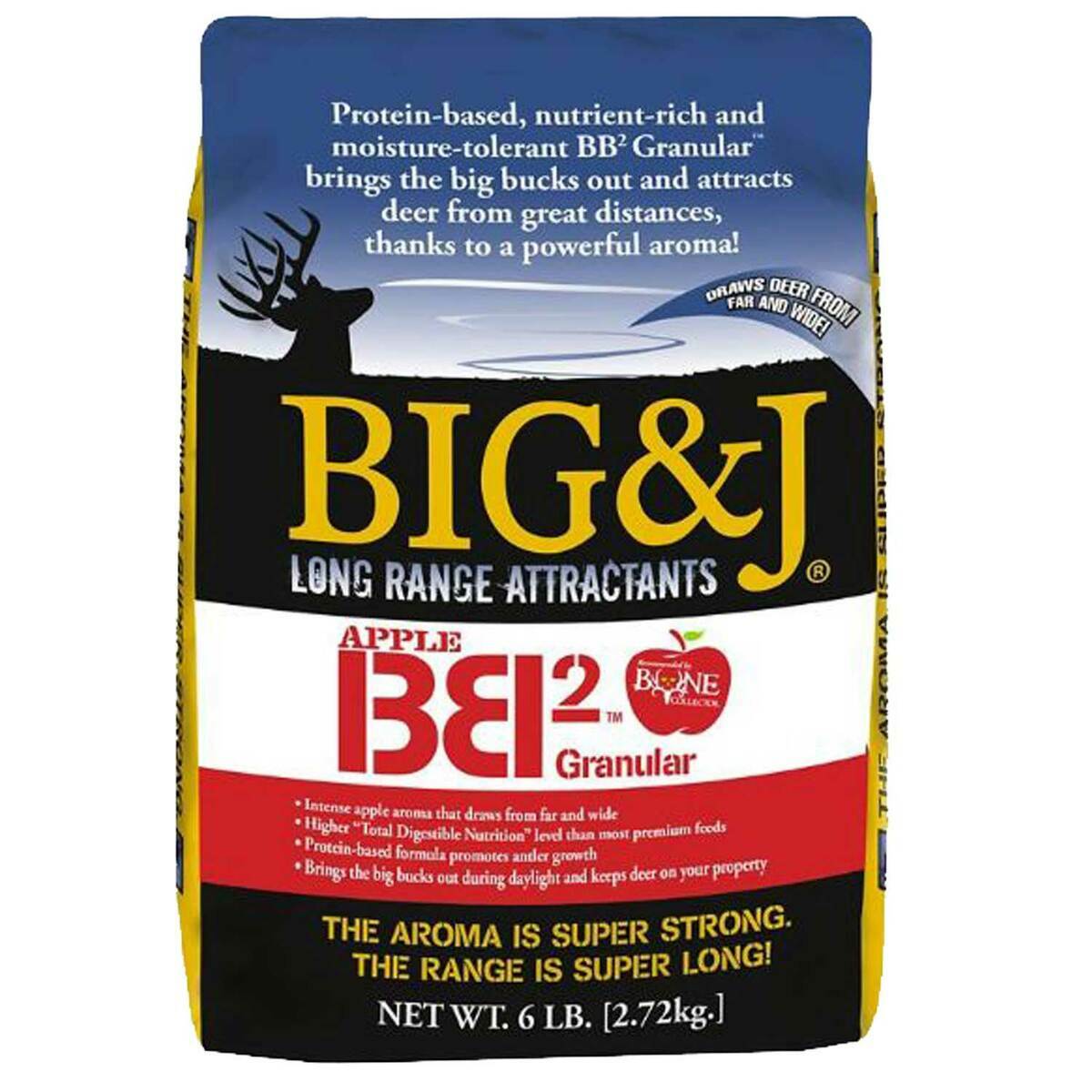 Big And J Apple Granular Deer attractant - 6lb - 6lbs Big And J Apple Granular Deer attractant - 6lb - 6lbs