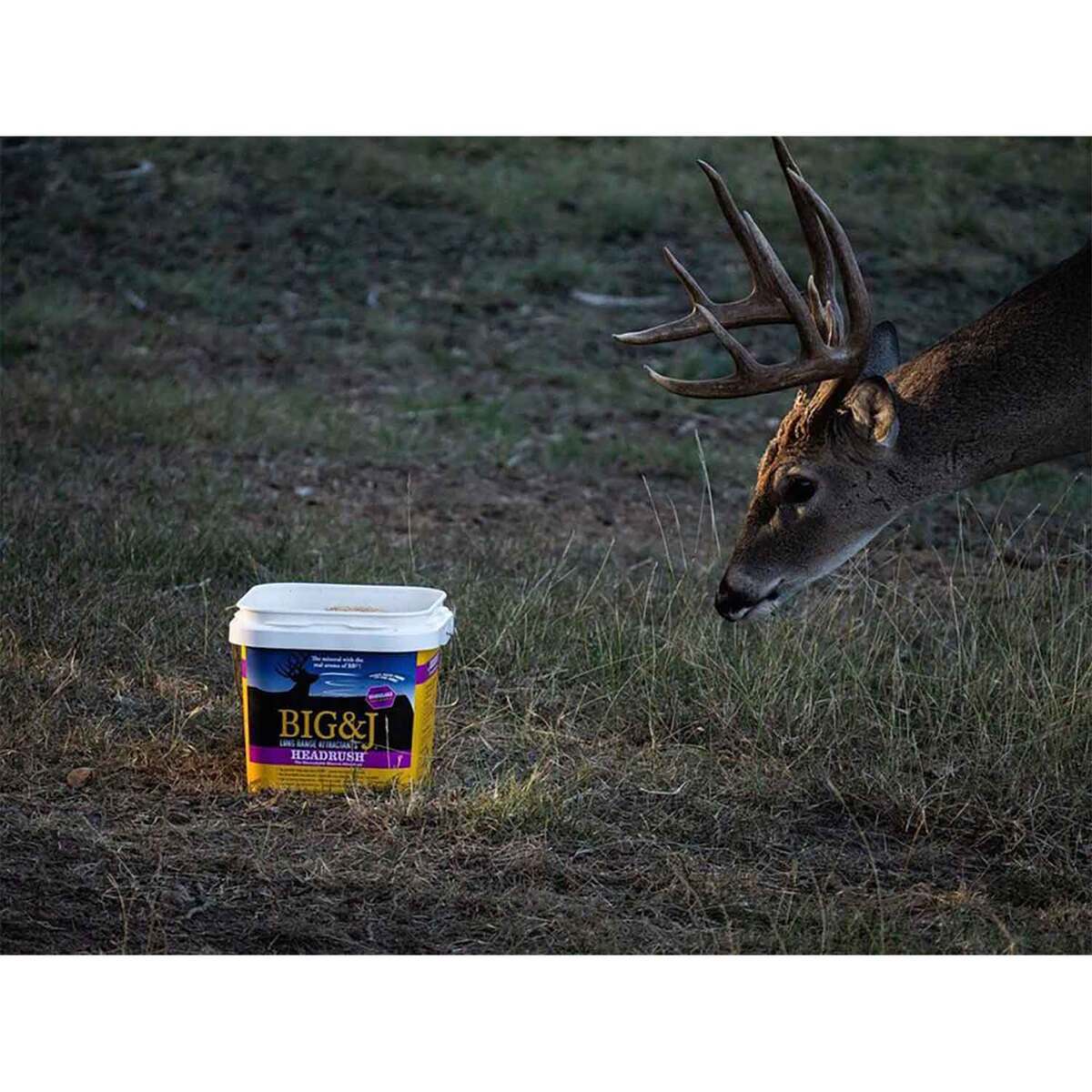 Big and J Headrush Mineral Deer Attractant Bucket - 20lbs - 20lbs Big and J Headrush Mineral Deer Attractant Bucket - 20lbs - 20lbs