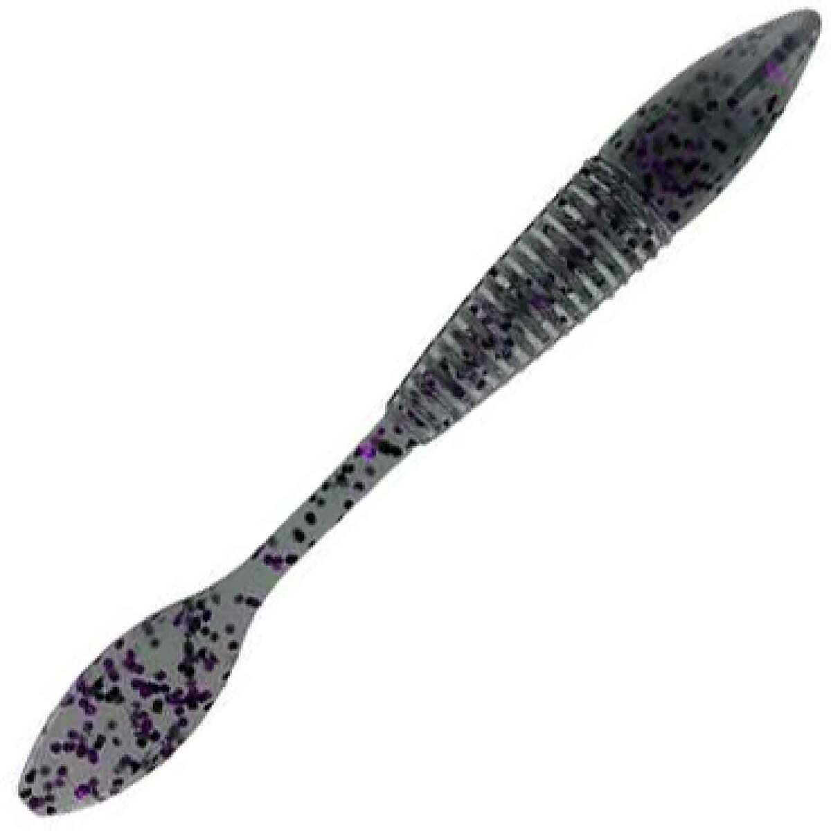 Big Bite Baits Smallie Smasher Worms - Smoke Purple Flake 3.5in - Smoke Purple Flake Big Bite Baits Smallie Smasher Worms - Smoke Purple Flake 3.5in - Smoke Purple Flake