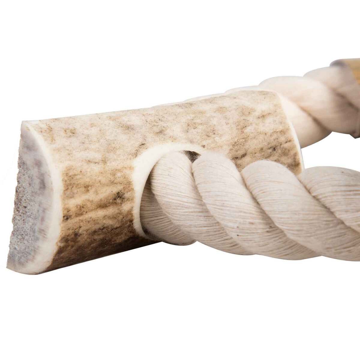 Big Sky Antlers Large Antler Rope Toy Big Sky Antlers Large Antler Rope Toy