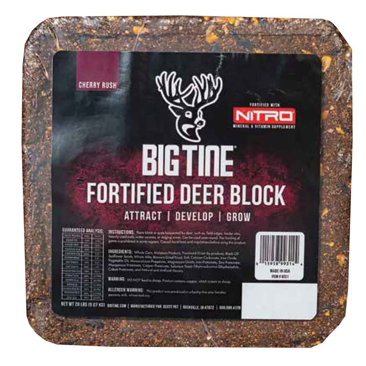 Big Tine Fortified Deer Block Big Tine Fortified Deer Block