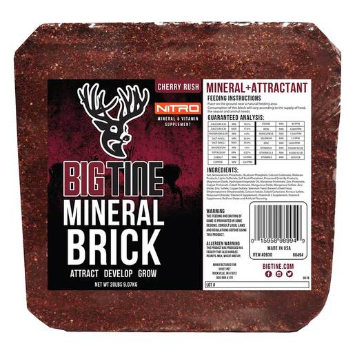 Big Tine Nitro Mineral Brick Attractant