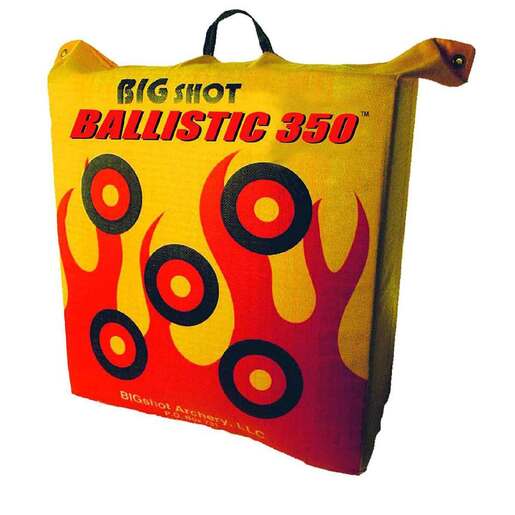 BIGshot Ballistic 350 Bag Target – Red/Yellow