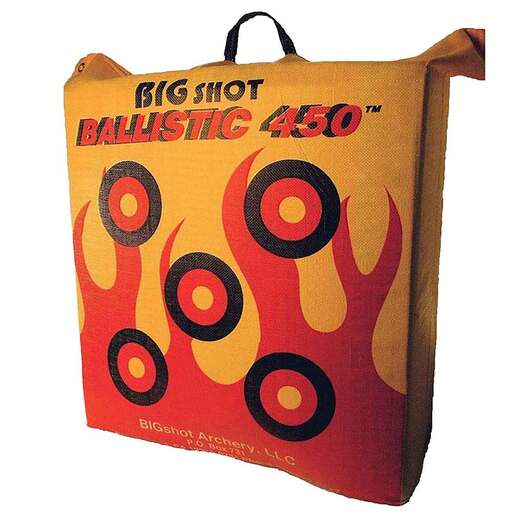 BIGshot Ballistic 450X Bag Target – Red/Yellow