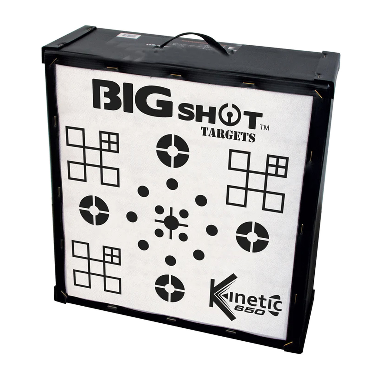 BIGshot Kinetic 650 Archery Target - Black/White 20 BIGshot Kinetic 650 Archery Target - Black/White 20