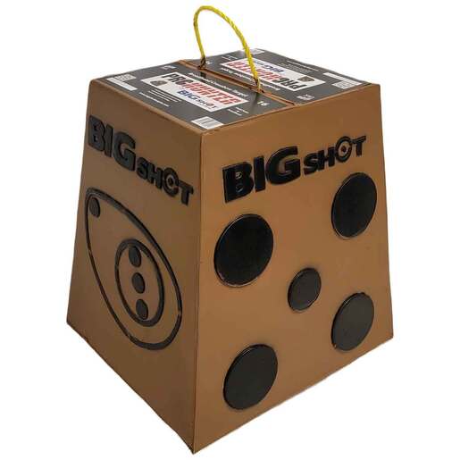 BIGshot Pro Hunter 18in Block Target – Brown