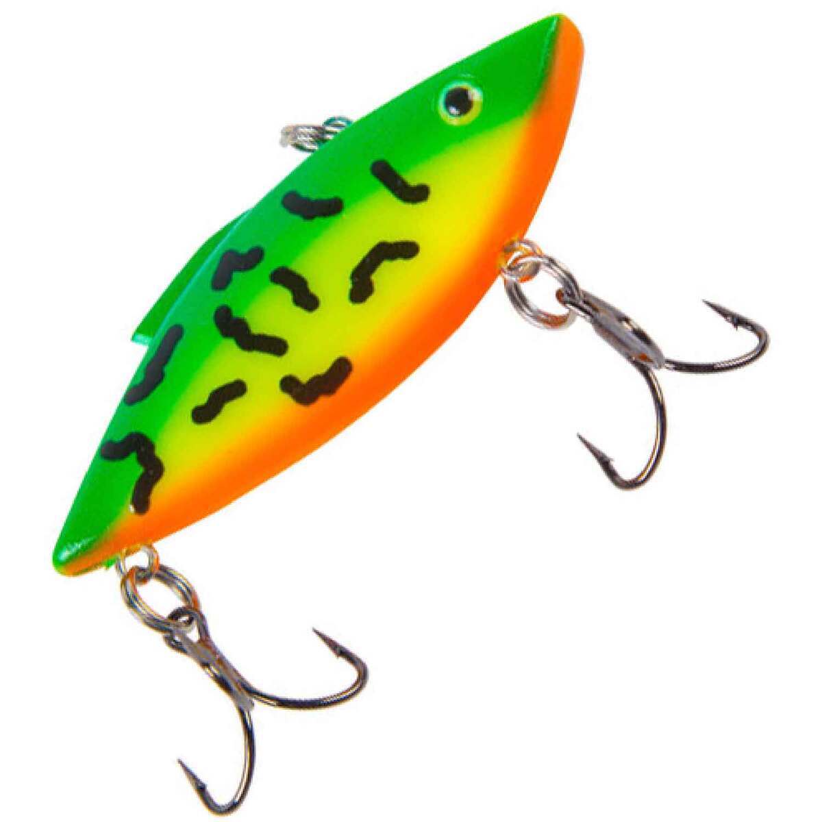 Original Mini Rattle Trap Rat-L-Trap Mini Trap Lipless Crankbait - Fire Tiger, 1/4oz, 2-1/2in ...