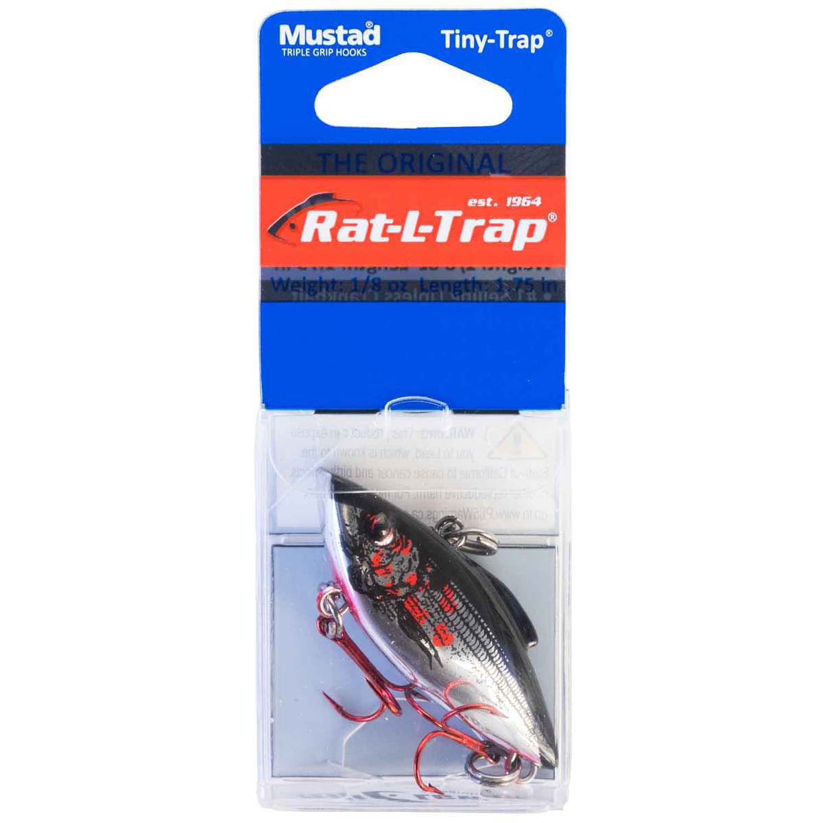 Bill Lewis Rat-L-Trap Tiny Trap Lipless Crankbait Bill Lewis Rat-L-Trap Tiny Trap Lipless Crankbait
