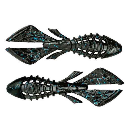 BioSpawn VileBug Creature Bait – Black w Blue Flake
