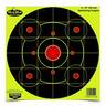 Birchwood Casey 12in Yellow Round Sight-In Target - 4 Pack - Yellow 12in