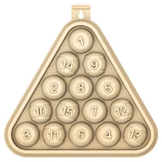 Birchwood Casey 3D Pool Rack Target – 3 Pack – Tan