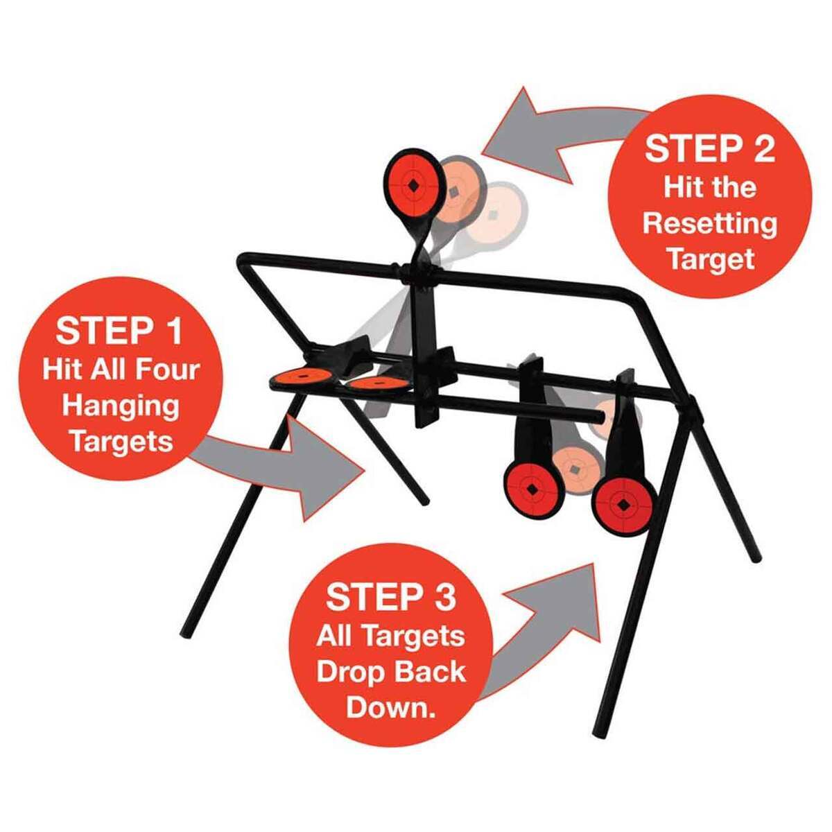 Birchwood Casey .44Cal Resetting Handgun Target Birchwood Casey .44Cal Resetting Handgun Target