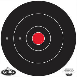 Birchwood Casey Dirty Bird 12in Bulls-Eye Shooting Target