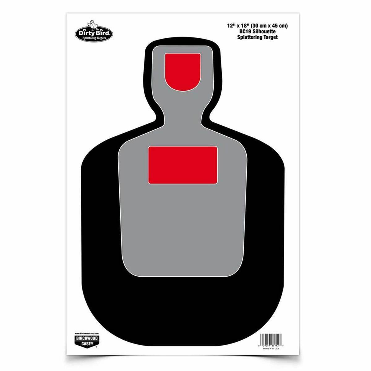 Birchwood Casey Dirty Bird 12x18in BC-19 Silhouette Target - 100 Pack Birchwood Casey Dirty Bird 12x18in BC-19 Silhouette Target - 100 Pack