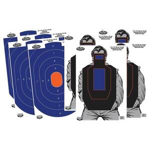 Birchwood Casey Dirty Bird 12x18in Silhouette Target Combo Pack - 8 Pack