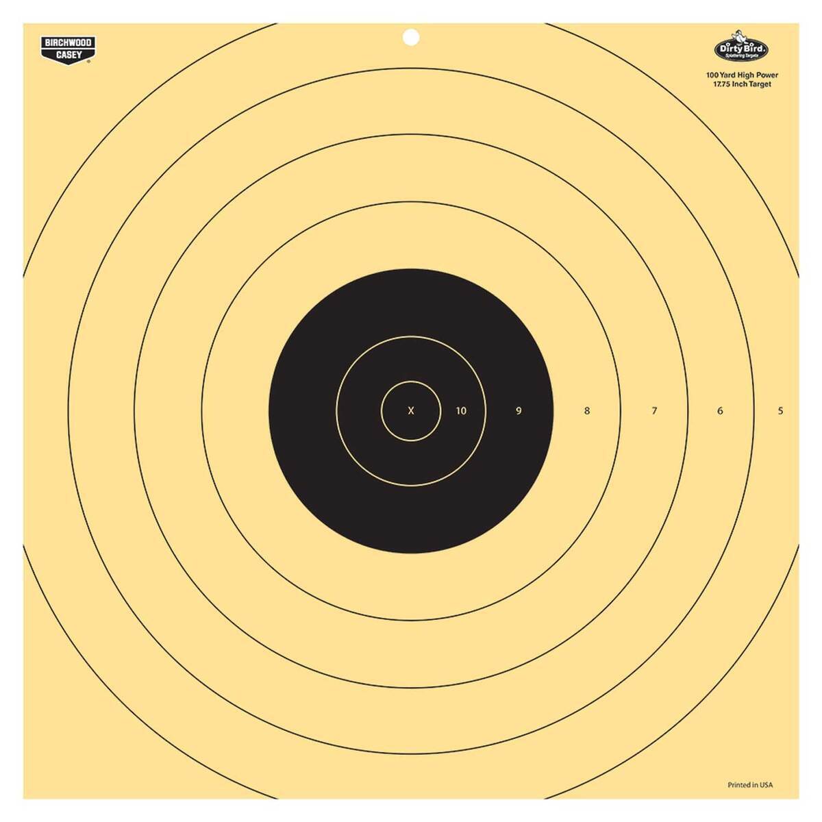Birchwood Casey Dirty Bird 17.75in 100 Yard Reactive Target - 5 Pack - 17.75in Birchwood Casey Dirty Bird 17.75in 100 Yard Reactive Target - 5 Pack - 17.75in