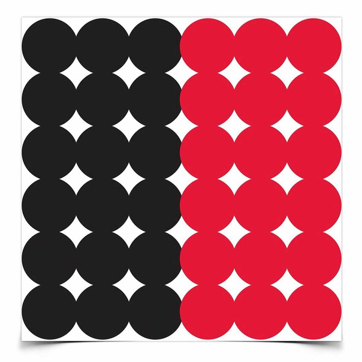 Birchwood Casey Dirty Bird 1in Adhesive Red/Black Repair Pasters - Red/Black 1in Birchwood Casey Dirty Bird 1in Adhesive Red/Black Repair Pasters - Red/Black 1in
