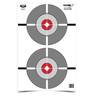 Birchwood Casey EZE-Scorer 12x18in Double Bullseye Target - 10 Pack - White
