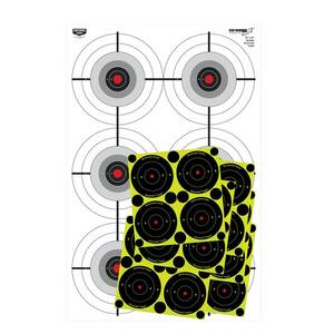 Birchwood Casey EZE-Scorer 23x35in Multiple Bullseye Target Pack