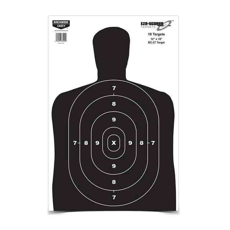 Birchwood Casey Eze Scorer BC27 Paper Target - 10 Pack Birchwood Casey Eze Scorer BC27 Paper Target - 10 Pack