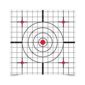 Birchwood Casey Eze-Scorer Sight-In Paper Target - 13 Pack