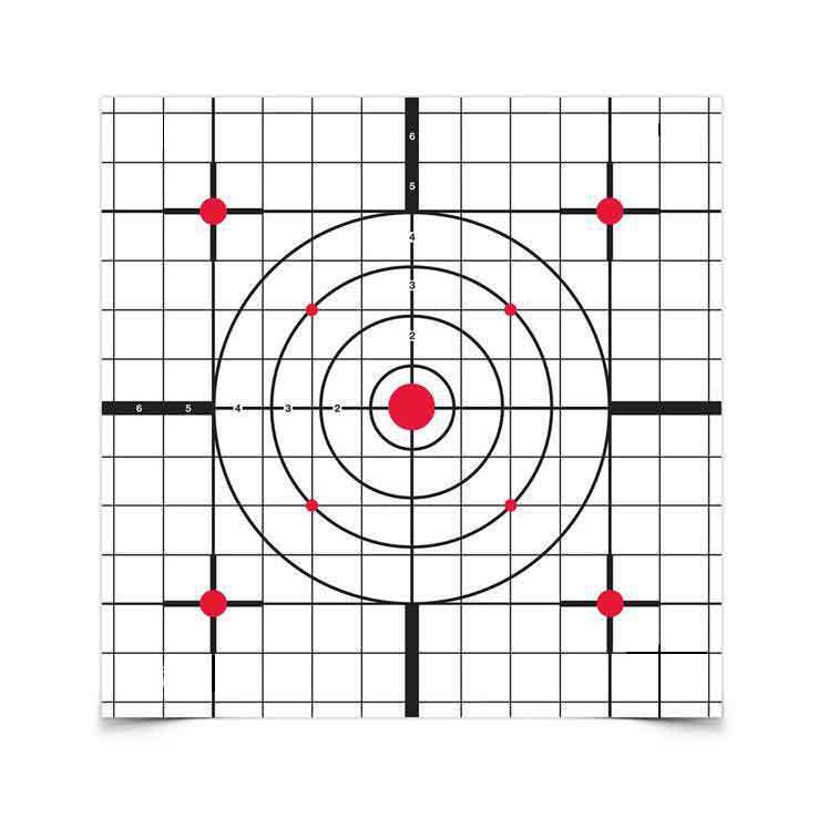 Birchwood Casey Eze-Scorer Sight-In Paper Target - 13 Pack Birchwood Casey Eze-Scorer Sight-In Paper Target - 13 Pack