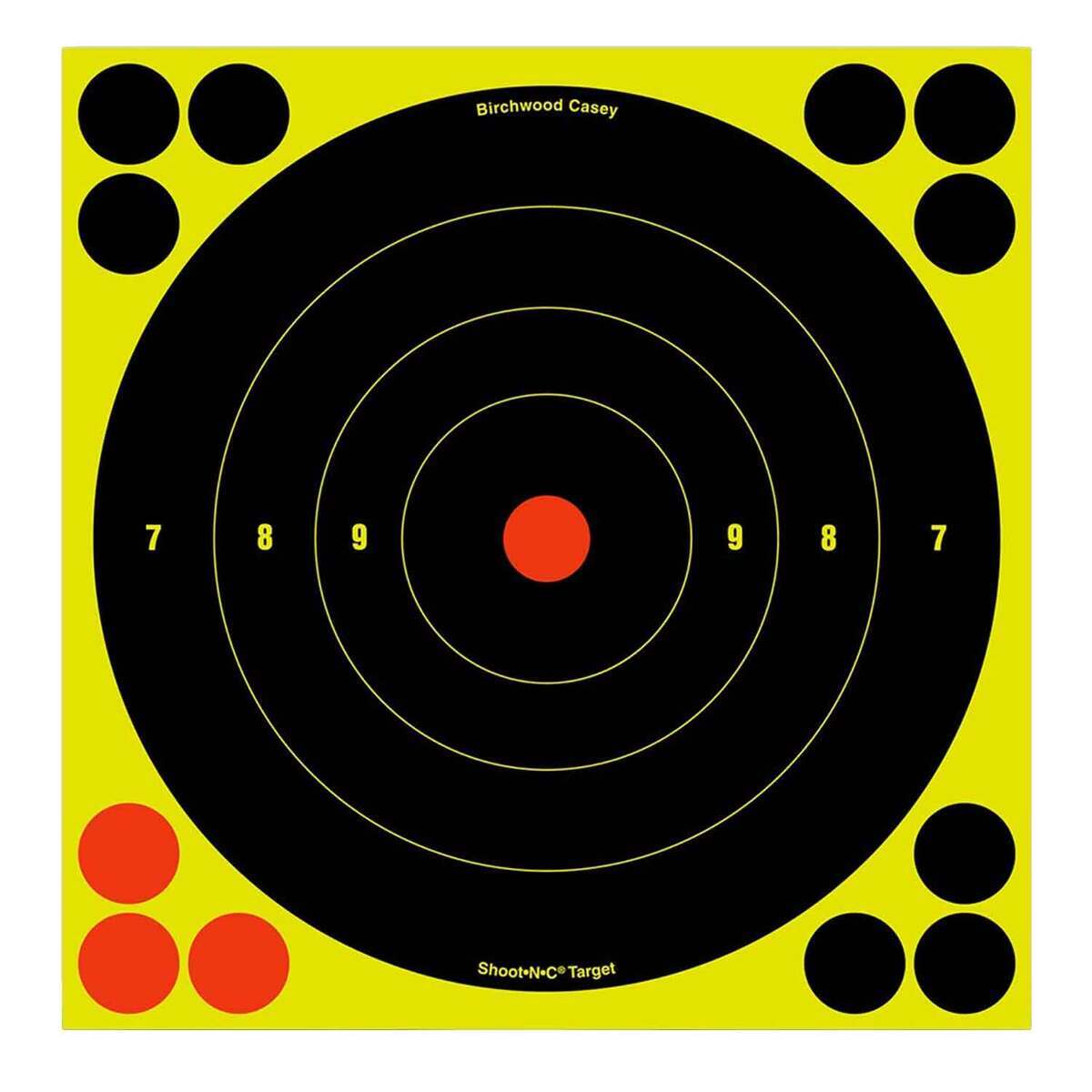 Generic Ground Target Birchwood Casey Ground Strike Hanging Plate Target Kit - Yellow 8in ...