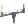 Birchwood Casey Metal Shooting Stand - 24in - Gray 24in