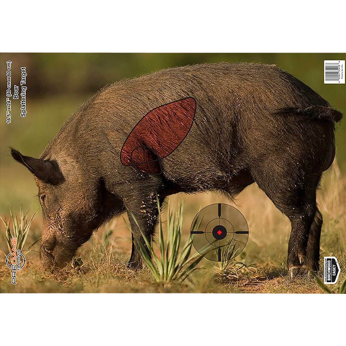 Birchwood Casey Pregame Boar Paper Target - 3 Pack Birchwood Casey Pregame Boar Paper Target - 3 Pack
