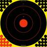 Birchwood Casey Shoot-N-C Bullseye Adhesive 17.25in Paper Target - 12 Pack - Black 17.25in