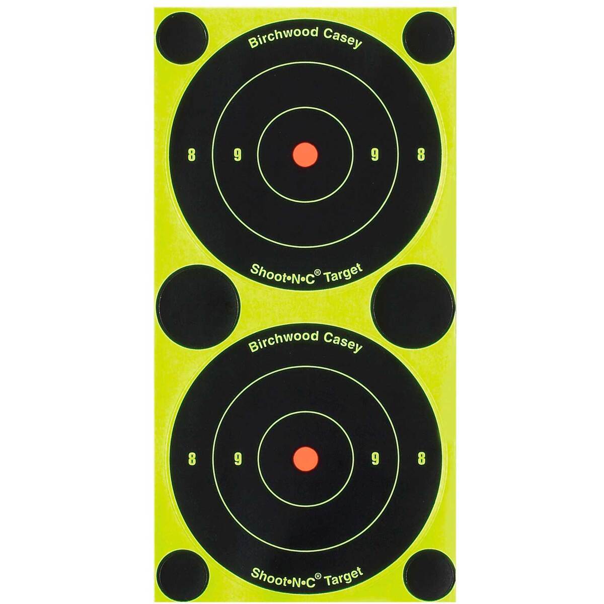 Birchwood Casey Shoot-N-C Self Adhesive Paper 3in Bullseye Target - Black/Yellow 3in Birchwood Casey Shoot-N-C Self Adhesive Paper 3in Bullseye Target - Black/Yellow 3in