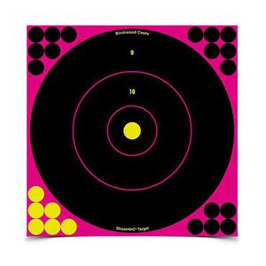 Birchwood Casey Shoot-N-C Pink Bull's -Eye Target - 5 Pack