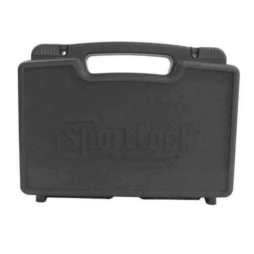 Birchwood Casey SportLock 14in Single Handgun Molded Case – Black – Black