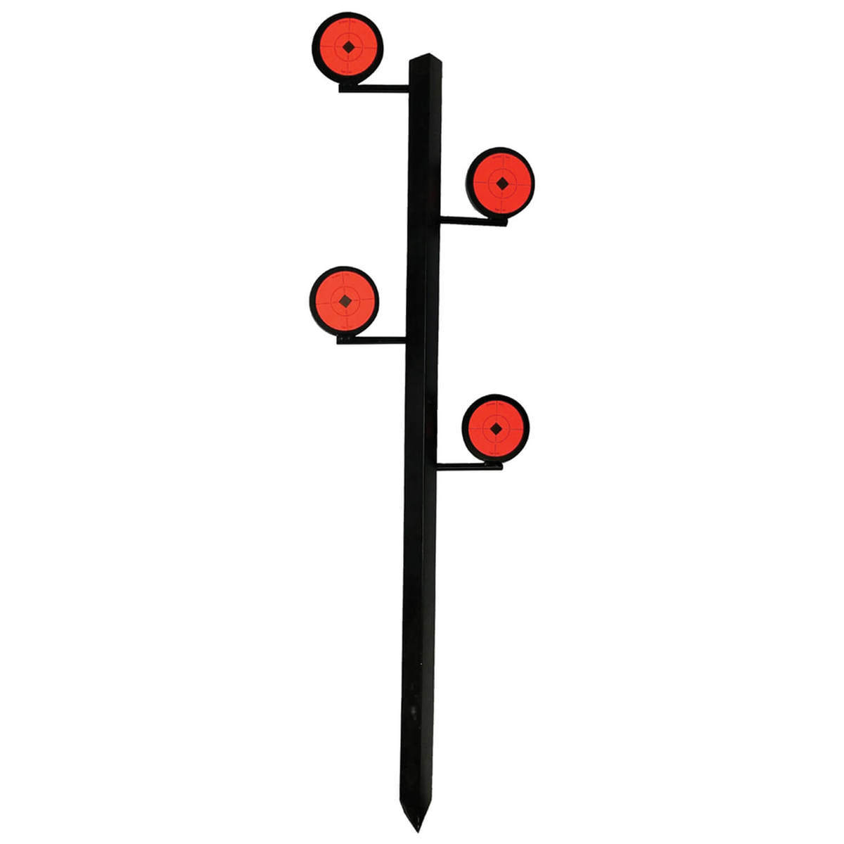 Birchwood Casey World Of Targets .22 Rimfire Dueling Tree Post Target - Black/Orange Birchwood Casey World Of Targets .22 Rimfire Dueling Tree Post Target - Black/Orange