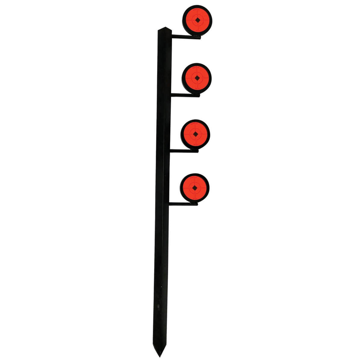 Birchwood Casey World Of Targets .22 Rimfire Dueling Tree Post Target - Black/Orange Birchwood Casey World Of Targets .22 Rimfire Dueling Tree Post Target - Black/Orange