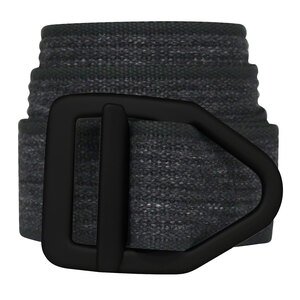 Bison Designs Last Chance Duty Belt - Webbing Black/ Charcoal Gray - XL