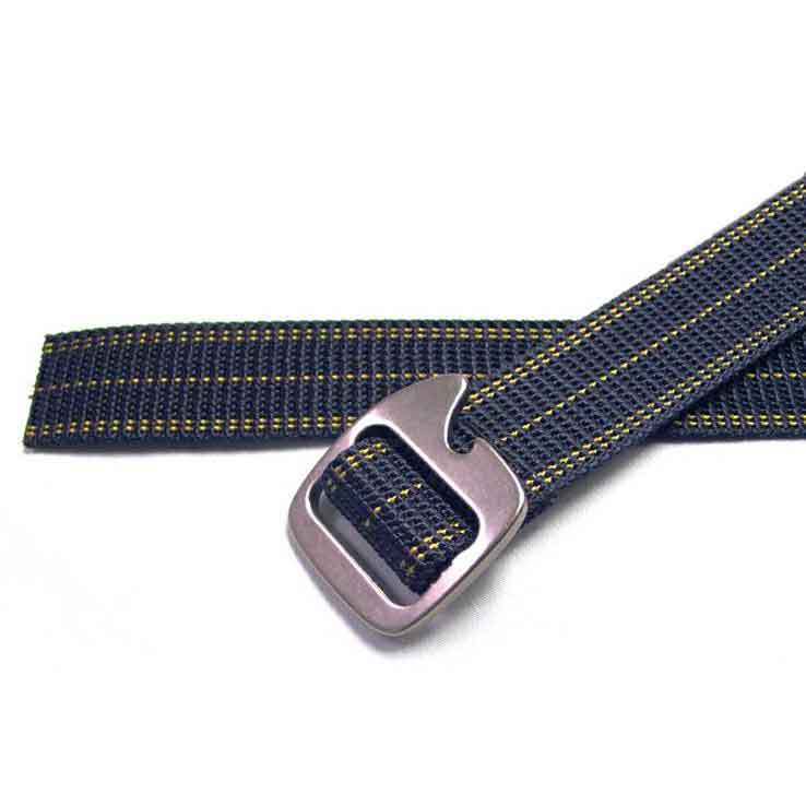 Bison Designs Men's Tap Cap 5 Lines Web Belt Bison Designs Men's Tap Cap 5 Lines Web Belt