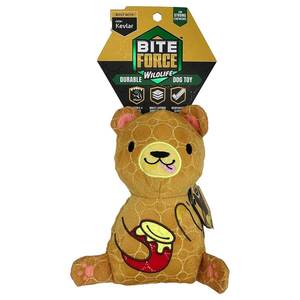 Bite Force Kevlar Bear Plush Dog Toy