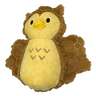 Bite Force Kevlar Owl Plush Dog Toy - Yellow - Yellow