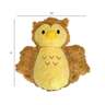 Bite Force Kevlar Owl Plush Dog Toy - Yellow - Yellow